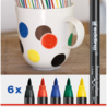edding e-4200 Porcelain Brush Pen Set Family (6pcs) (4-4200-6) edding e-4200 Porcelain Brush Pen Set Family (6pcs) (4-4200-6)