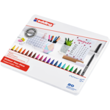 edding e-1200 Colour Pen Fine Set in Metal Box (20pcs) (4-1200-20)