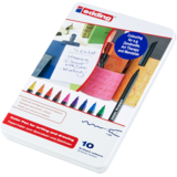 edding e-1200 Colour Pen Fine Set in Metal Box (10pcs) (4-1200-10)