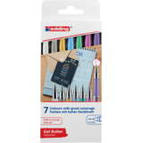 edding e-2185 Gel Roller Set (7pcs) (4-2185-7)