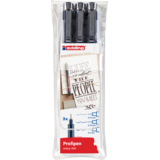 edding e-1800 Profipen Set Black (3pcs) (4-1800-3)
