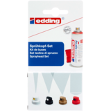 edding e-5200N Permanent Spray Sprayhead Set (6pcs) (4-INT5200N)