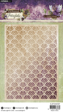 Studio Light Enchanted Fairytale Mask Closed Florals (SL-EF-MASK397)