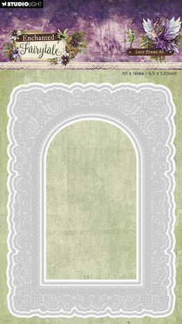 Studio Light Enchanted Fairytale Cutting Dies A6 Lace Frame (SL-EF-CD1101)