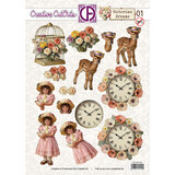 Creatief Art Victorian Dreams 01 Creative CutOuts (CCO-037)