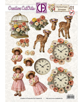 Creatief Art Victorian Dreams 01 Creative CutOuts (CCO-037)
