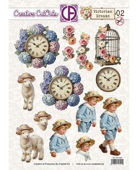 Creatief Art Victorian Dreams 02 Creative CutOuts (CCO-038)
