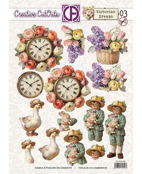 Creatief Art Victorian Dreams 03 Creative CutOuts (CCO-039)