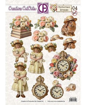 Creatief Art Victorian Dreams 04 Creative CutOuts (CCO-040)