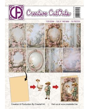 Creatief Art Victorian Dreams A6 Collage Paper Creative CutOuts (CCOA-PLUS-002)