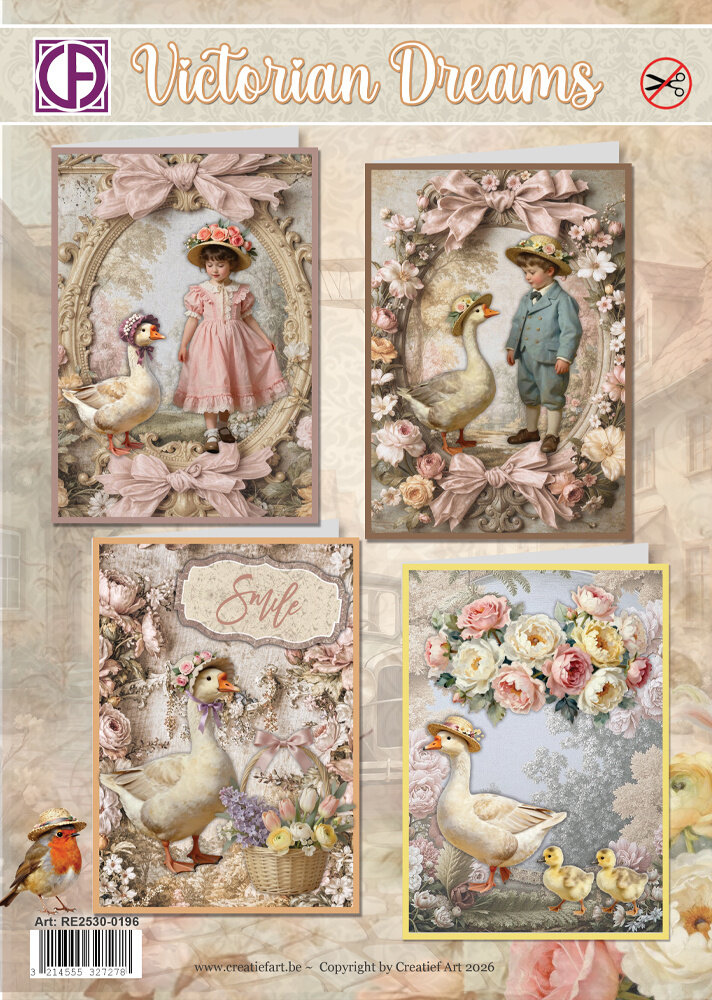 Creatief Art Victorian Dreams Card Kit (RE2530-0196)