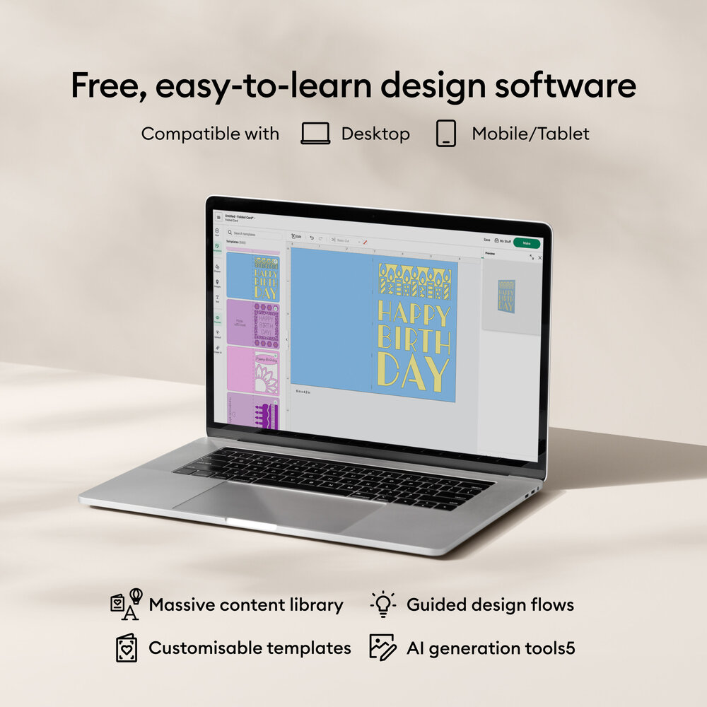 Cricut Explore 5 Machine Essentials Bundle (2012405)