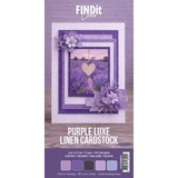 Card Deco Linen Cardstock 4K Purple Luxe (75pcs) (FITCB4k003)