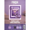 Find It Linen Cardstock A5 Purple Luxe (75pcs) (FITCBA5003)