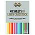 Linen Cardstock A4 Jumbo Pack (48pcs) (A4P001-LKK)