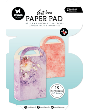 Studio Light Giftbag A5 Gift Box Paper Pad (SL-ES-GBPP457)