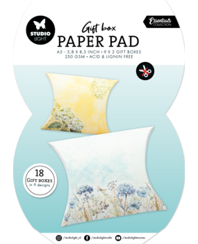 Studio Light Pillowbox A5 Gift Box Paper Pad (SL-ES-GBPP456)