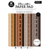 Studio Light Shades of Brown A5 Vellum Pattern Paper Pad (SL-ES-VPPP451)