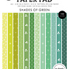 Studio Light Shades of Green A5 Vellum Pattern Paper Pad (SL-ES-VPPP449)