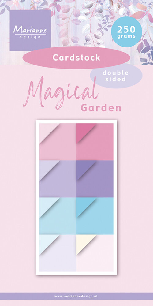 Marianne Design Magical Garden 15x30cm Cardstock (PK9222)