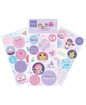 Marianne Design Magical Garden Stickers by Marleen (CA3224)