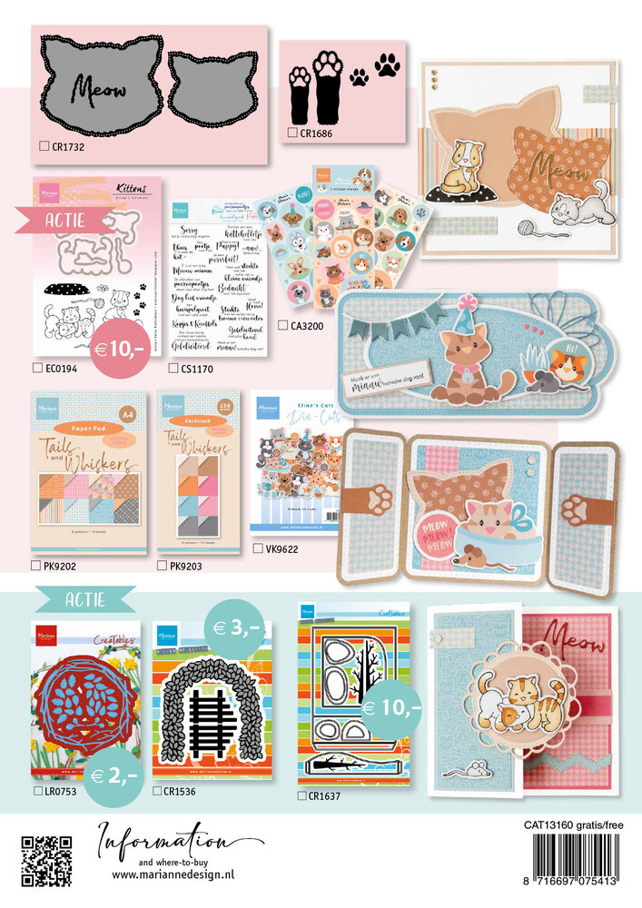 Marianne Design Leaflet The Collection #160 April 2026 (CAT13160)