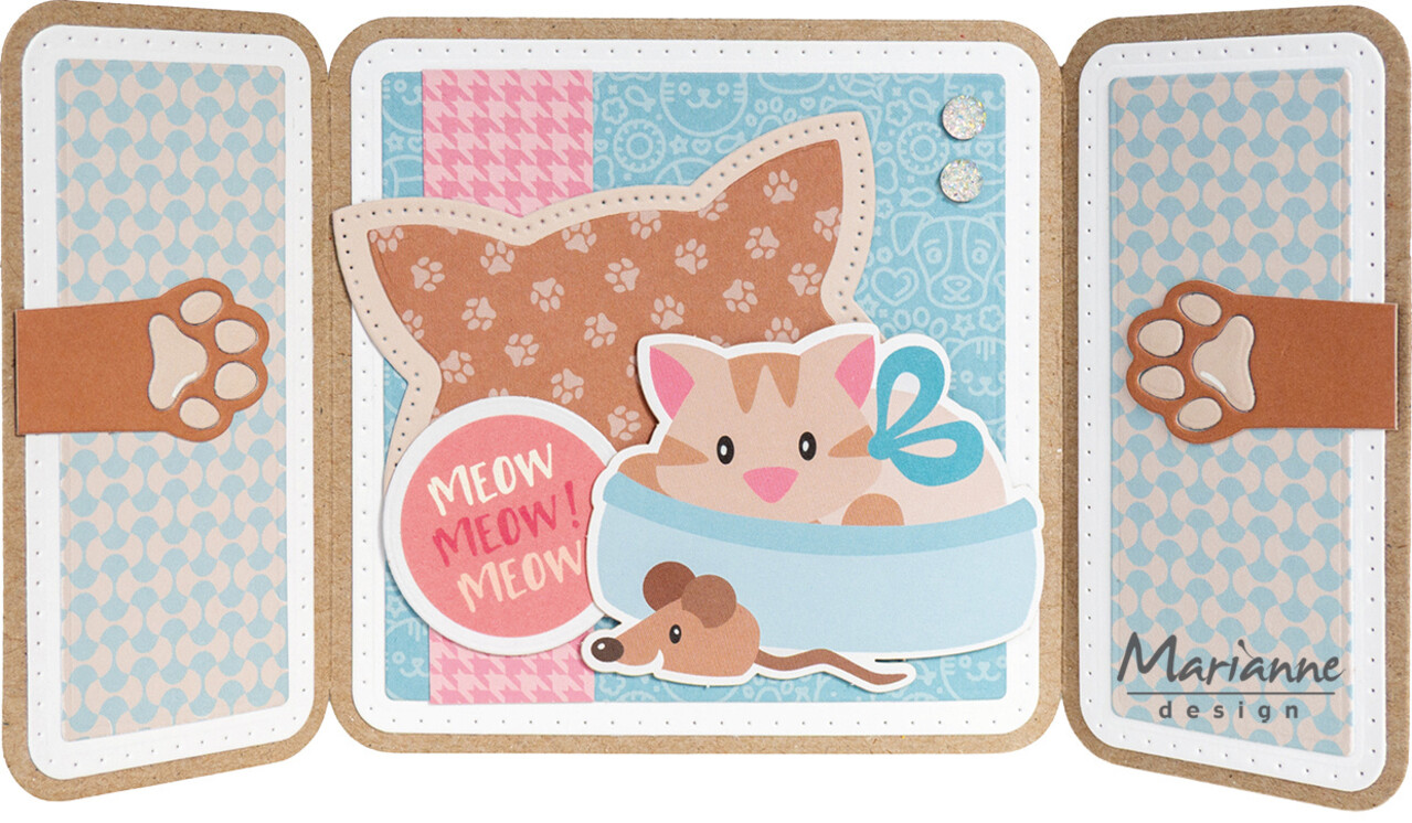 Marianne Design Craftables Cat Frame (CR1732)