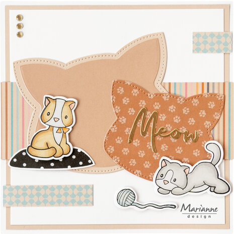 Marianne Design Craftables Cat Frame (CR1732)