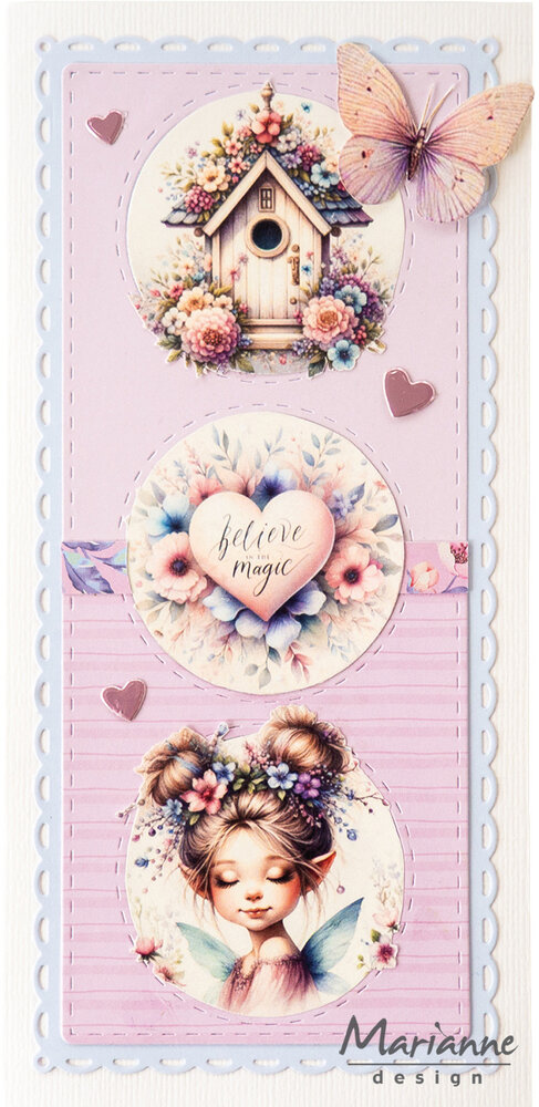 Marianne Design Decoupage Sheet A4 Magical Mini's by Fairybells (FB2510) Marianne Design Decoupage Sheet A4 Magical Mini's by Fairybells (FB2510)