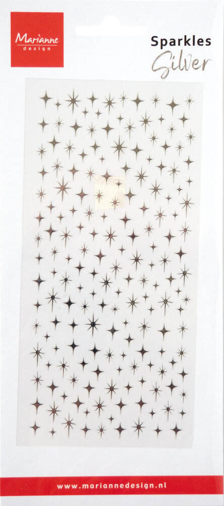 Marianne Design Decorations Sparkles Silver (CA3229)