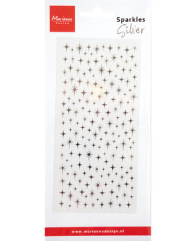 Marianne Design Decorations Sparkles Silver (CA3229)