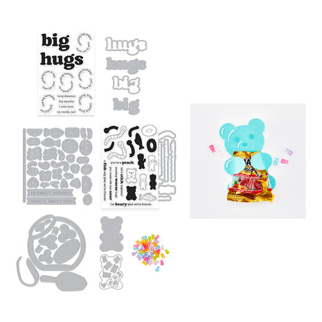 Hero Arts Beary Sweet Bundle (WB1194) Hero Arts Beary Sweet Bundle (WB1194)