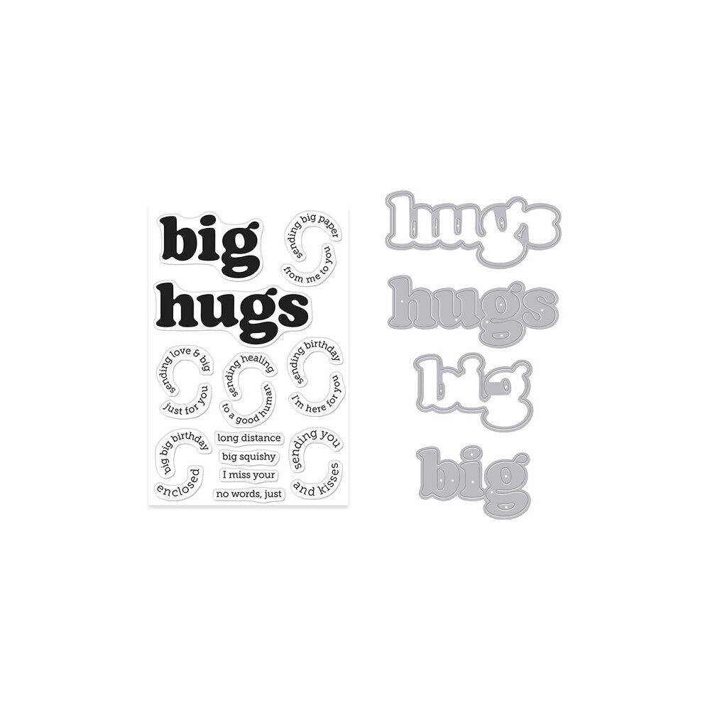 Hero Arts Beary Sweet Bundle Big Hugs (WB1192)
