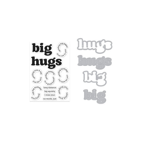 Hero Arts Beary Sweet Bundle Big Hugs (WB1192)