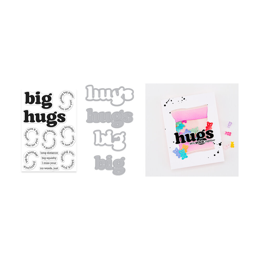 Hero Arts Beary Sweet Bundle Big Hugs (WB1192)