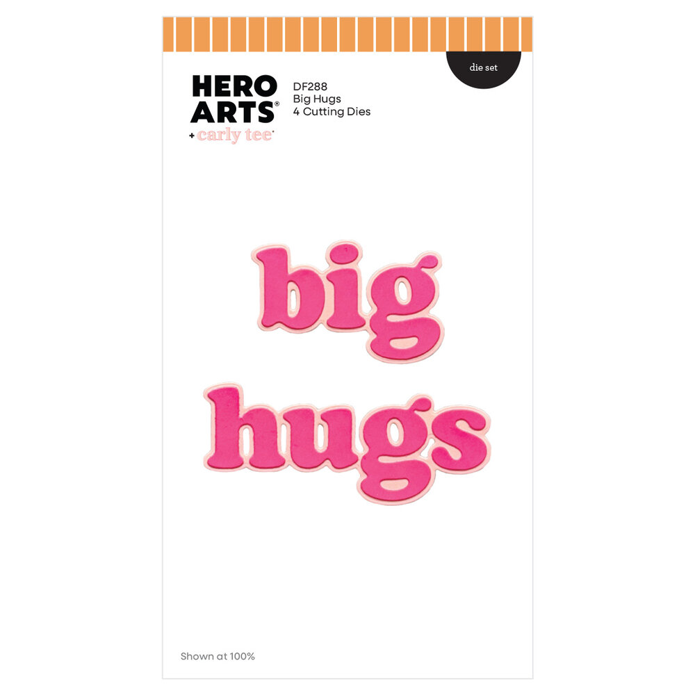 Hero Arts Beary Sweet Die Set Big Hugs (DF288) Hero Arts Beary Sweet Die Set Big Hugs (DF288)