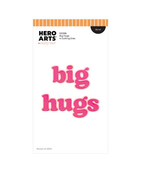 Hero Arts Beary Sweet Die Set Big Hugs (DF288)