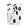 Hero Arts Beary Sweet Stamp Set Let's Stick Together (CM848) Hero Arts Beary Sweet Stamp Set Let's Stick Together (CM848)