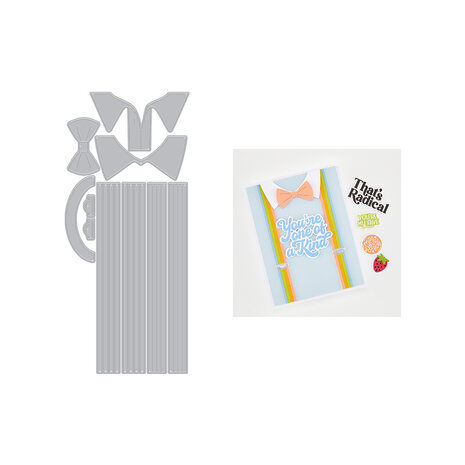 Hero Arts Friends With Flair Die Set Suspenders (DF292) Hero Arts Friends With Flair Die Set Suspenders (DF292)