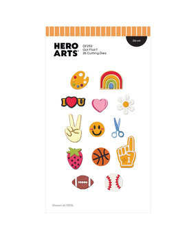 Hero Arts Friends With Flair Die Set Got Flair? (DF293)