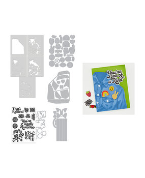 Hero Arts Friends With Flair Bundle (WB1195)