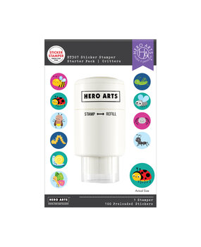 Hero Arts Sticker Stamper Starter Pack Critters (HT307)