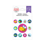 Hero Arts Sticker Stamper Refill Pack Critters (100pcs) (HT308)