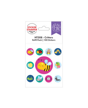 Hero Arts Sticker Stamper Refill Pack Critters (100pcs) (HT308)
