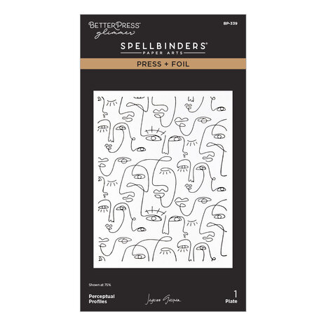 Spellbinders All My Senses Press + Foil Plate Perceptual Profiles (BP-339) Spellbinders All My Senses Press + Foil Plate Perceptual Profiles (BP-339)