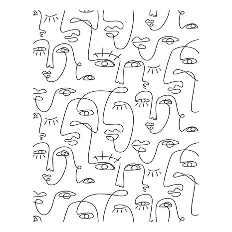 Spellbinders All My Senses Press + Foil Plate Perceptual Profiles (BP-339) Spellbinders All My Senses Press + Foil Plate Perceptual Profiles (BP-339)