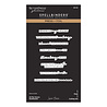 Spellbinders All My Senses Press + Foil Plate & Die Set All My Senses Sentiments (BP-341) Spellbinders All My Senses Press + Foil Plate & Die Set All My Senses Sentiments (BP-341)