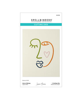 Spellbinders All My Senses Etched Dies Line of Being (S5-729)