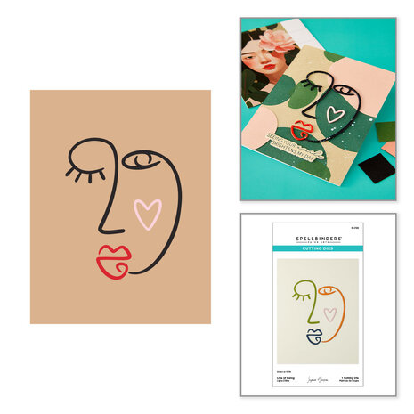 Spellbinders All My Senses Etched Dies Line of Being (S5-729) Spellbinders All My Senses Etched Dies Line of Being (S5-729)