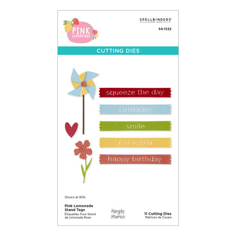 Spellbinders Pink Lemonade Etched Dies Stand Tags (S4-1532) Spellbinders Pink Lemonade Etched Dies Stand Tags (S4-1532)